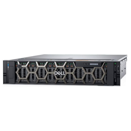 PowerEdge R740(2颗至强银牌4210R处理器/64G内存/4TB SAS硬盘*6/DVDRW/H730P RAID/750W冗余电源1+1/5年质保)